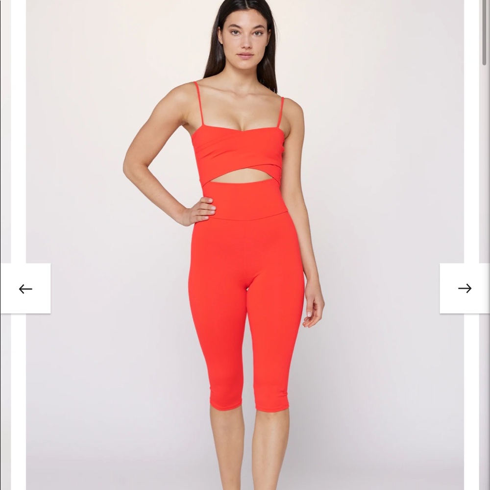 Live the Process Orion Bodysuit in Carnelian Flame